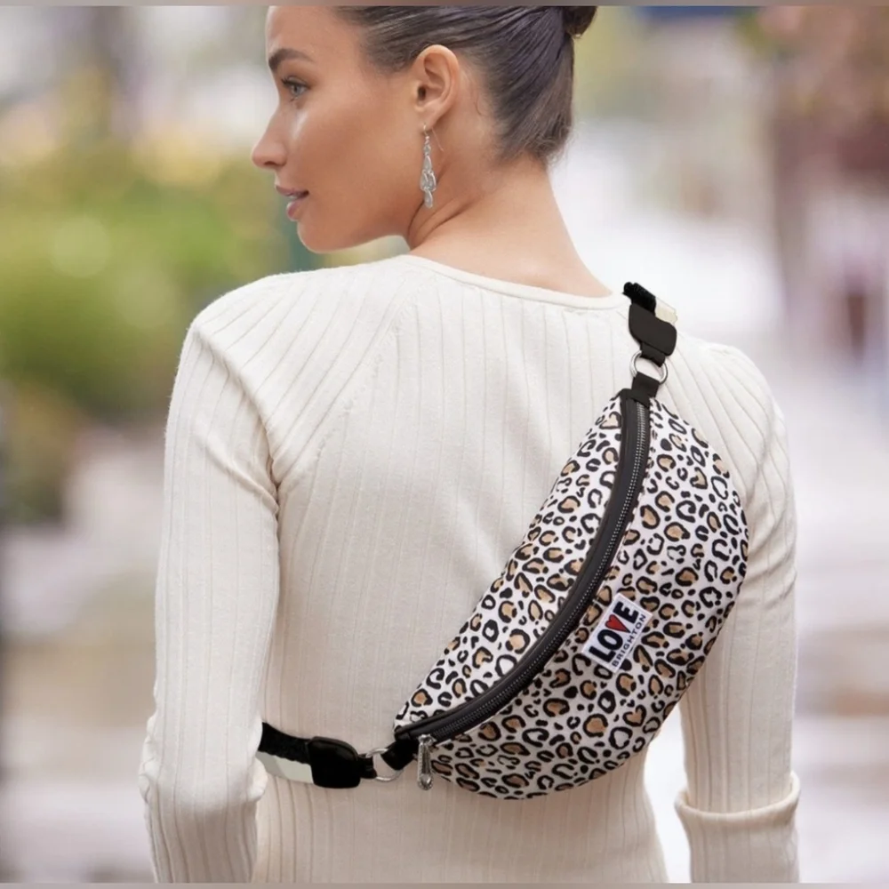 Brighton Love Leopard Print Crossbody